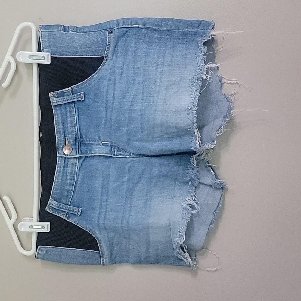 Isabel Maternity Midi Short Short Midi Jean Shorts Size 8